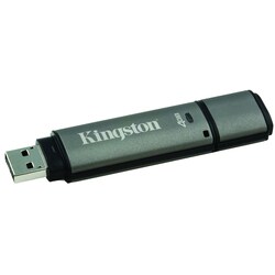 Kingston 4GB DataTraveler Secure USB2.0 Flash Drive