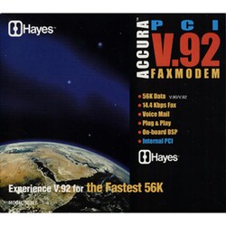 Zoom Hayes Accura H08-15531EF PCI Soft Modem