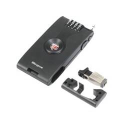 Targus DEFCON 1 Retractable Cable Lock for Laptops