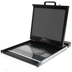 StarTech.com 1U 19" Rack Mount LCD Rack Console w/ 16 Port KVM