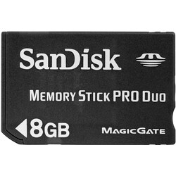 SanDisk 8GB Memory Stick PRO Duo