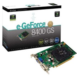 EVGA e-GeForce 8400GS Graphics Card