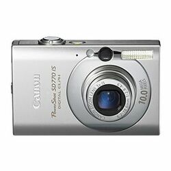 Canon PowerShot SD770 IS Silver Digital Camera