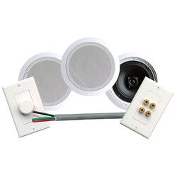 PyleHome PHSKIT6 250 W PMPO Speaker - White