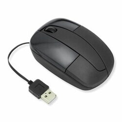Emerge ETMOUSELB Retractable Laser Travel Mouse