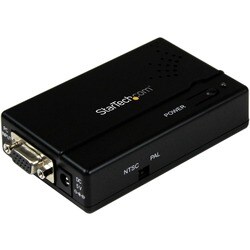 StarTech.com High Resolution VGA to Composite or S-Video Converter