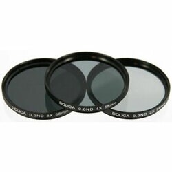 Dolica CF-NDK77 77mm Neutral Density 0.3, 0.6, 0.9 Glass Filter Kit
