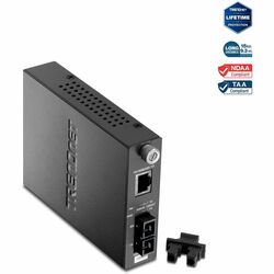 TRENDnet TFC-110S15 10/100Base-TX to 100Base-FX Single-Mode Fiber Converter