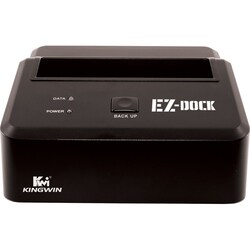 Kingwin EZ-Dock EZD-2535U Drive Dock - External - Black