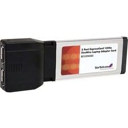 StarTech.com 2 Port ExpressCard 1394a FireWire Adapter Card