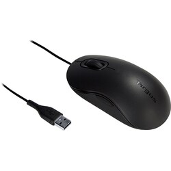Targus AMU82USZ Mouse - Optical Wired - Matte Black