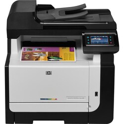 HP LaserJet Pro CM1415 CM1415FNW Laser Multifunction Printer - Color 