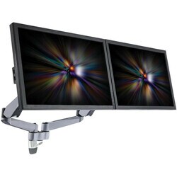 Cotytech Dual Monitor Wall Mount Spring Arm Quick Mount/ Release