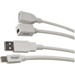 Gefen CAB-MDPUSB-10MF USB Video Cable - 10 ft - Extension Cable