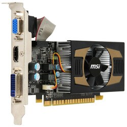 MSI N430GT-MD1GD3/LP GeForce 430 Graphics Card - 1 GB DDR3 SDRAM - PC