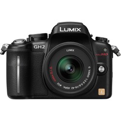 Panasonic Lumix DMC-GH2 16.1MP Mirrorless Black Digital SLR Camera