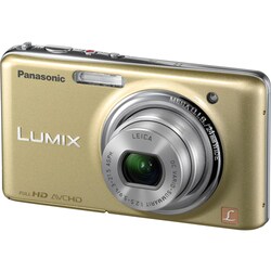 Panasonic Lumix DMC-FX78 12.1 Megapixel Compact Camera - Gold