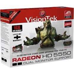 Visiontek 900331 Radeon HD 5550 Graphic Card - 550 MHz Core - 1 GB DD
