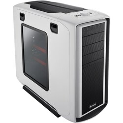 Corsair Graphite CC600TWM-WHT System Cabinet - Mid-tower - White - St