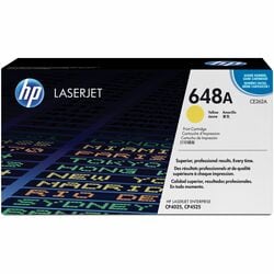 HP 648A Toner Cartridge - Yellow