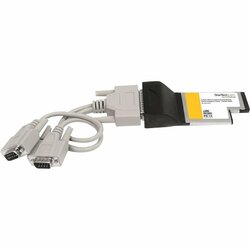 StarTech.com 2 Port 54mm ExpressCard RS232 Serial Adapter Card - 1655