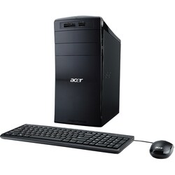 Acer Aspire PT.SHDP2.001 Desktop Computer - AMD FX-4100 3.60 GHz - Bl