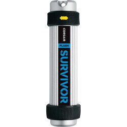 Corsair Flash Survivor CMFSV3-16GB 16 GB USB 3.0 Flash Drive - Silver