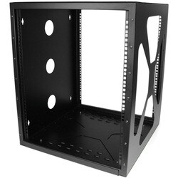 StarTech.com 12U 19in Wall Mount Side Mount Open Frame Rack Cabinet