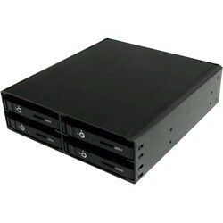 StarTech.com Mini SAS to 4x 2.5in SATA/SAS 5.25in Hot Swap Backplane