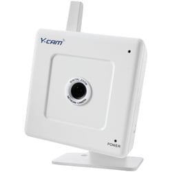 Y-cam White S POE Surveillance/Network Camera - Color