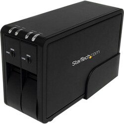 StarTech.com Dual 3.5in USB 3.0 Hot aSwap Trayless SATA Hard Drive En