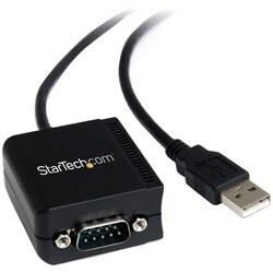 StarTech.com 1 Port FTDI USB to Serial RS232 Adapter Cable with Optic