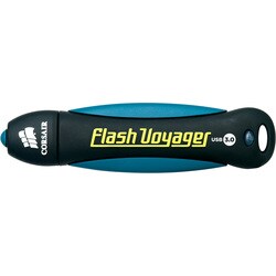 Corsair Flash Voyager 32 GB USB 3.0 Flash Drive - Black, Blue