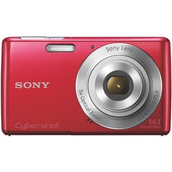 Sony Cyber-shot DSC-W620 14.1MP Red Digital Camera
