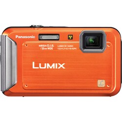 Panasonic Lumix DMC-TS20 16.1MP Orange Digital Camera