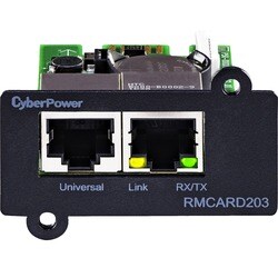 CyberPower RMCARD203 Remote Management Card - SNMP/HTTP/NMS and ENVIR