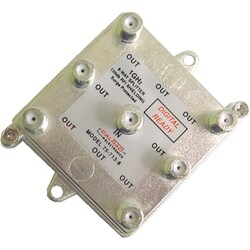 Calrad Electronics 6 Way 1GHz 130db Digital Splitter