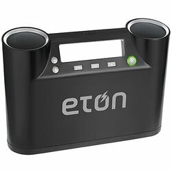Eton Rukus Speaker System - 14 W RMS - Wireless Speaker(s) - Black