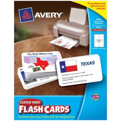 Avery Flash Card