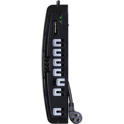 CSP708T 7-Outlets Surge Suppressor 8FT Cord and TEL