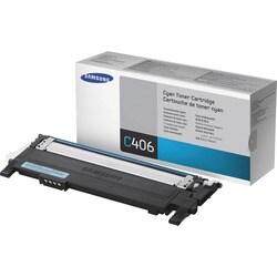 Samsung CLT-C406S Toner Cartridge - Cyan