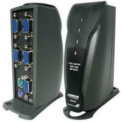 StarTech.com 4 Port Tower PS/2 KVM Switch w/ Cables