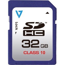 V7 32 GB Secure Digital High Capacity (SDHC) - 1 Card - Retail