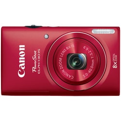 Canon PowerShot ELPH 130IS 16MP Red Digital Camera