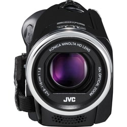 JVC Everio GZ-E100 Digital Camcorder - 2.7" LCD - CMOS - Full HD - Bl