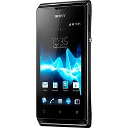 Sony Mobile Xperia E C1504 Smartphone - Wi-Fi - 3G - Bar - Black
