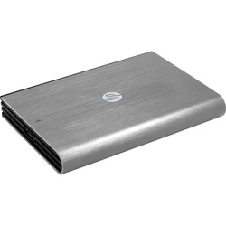 PNY 1 TB External Hard Drive - Portable - Silver
