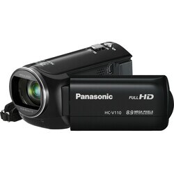 Panasonic HC-V110 Digital Camcorder - 2.7" LCD - BSI MOS - Full HD