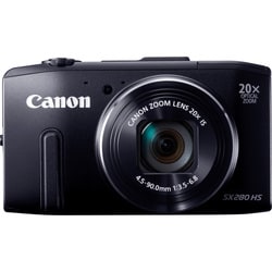 Canon PowerShot SX280 HS 12.1MP Black Digital Camera