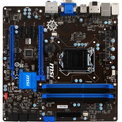 MSI B85M-G43 Desktop Motherboard - Intel B85 Express Chipset - Socket